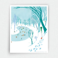 Charger l'image dans la galerie, Affiche Parc Lafontaine à Montréal