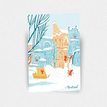 Charger l'image dans la galerie, Carte postale - Le Plateau en hiver - Montréal