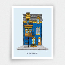 Charger l'image dans la galerie, Affiche Façade - Rue Drolet à Montréal