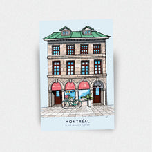 Charger l'image dans la galerie, Carte postale - Façade de la Place Jacques-Cartier à Montréal