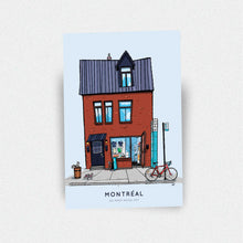 Charger l'image dans la galerie, Carte postale - Façade du 129 Mont-Royal - Montréal