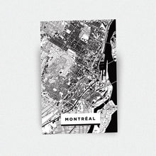 Charger l'image dans la galerie, Carte postale géograhique Art Déco - Montréal