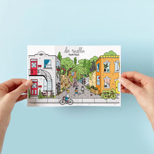 Charger l'image dans la galerie, Carte de souhait à déplier - Ruelles de Montréal