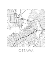 Load image into Gallery viewer, Ottawa Map Print