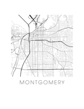 Load image into Gallery viewer, Montgomery Map Print