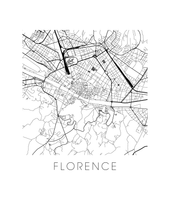 Load image into Gallery viewer, Florence Map Print
