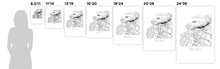 Load image into Gallery viewer, Malmo Map Black and White Print - sweden Black and White Map Print