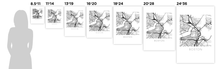 Load image into Gallery viewer, Boston Map Print