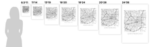 Load image into Gallery viewer, Greensboro Map Print