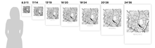 Load image into Gallery viewer, Madrid Map Print