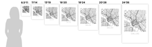 Load image into Gallery viewer, Dallas Map Print