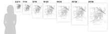 Load image into Gallery viewer, Missoula Map Black and White Print - Montana Black and White Map Print