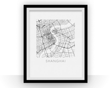 Charger l'image dans la galerie, Shanghai Map Print