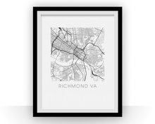 Load image into Gallery viewer, Richmond Map Print