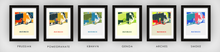 Load image into Gallery viewer, Matunuck Map Print - Full Color Map Poster