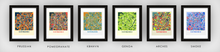 Load image into Gallery viewer, Kathmandu Map Print - Full Color Map Poster