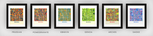 Load image into Gallery viewer, Wichita Map Print - Full Color Map Poster