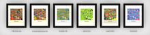 Load image into Gallery viewer, Regina Map Print - Full Color Map Poster