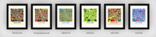 Load image into Gallery viewer, South Bend Map Print - Full Color Map Poster