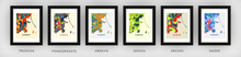 Charger l'image dans la galerie, Affiche cartographique de Duxbury - Style Chroma