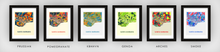 Load image into Gallery viewer, Santa Barbara Map Print - Full Color Map Poster