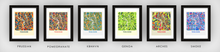 Load image into Gallery viewer, Toulouse Map Print - Full Color Map Poster