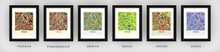 Load image into Gallery viewer, Vienna Map Print - Full Color Map Poster