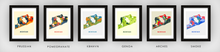 Load image into Gallery viewer, Montauk Map Print - Full Color Map Poster