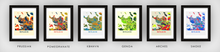 Load image into Gallery viewer, Reykjavik Map Print - Full Color Map Poster