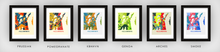 Load image into Gallery viewer, Yellowknife Map Print - Full Color Map Poster