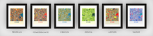 Load image into Gallery viewer, Riyadh Map Print - Full Color Map Poster