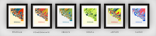 Load image into Gallery viewer, Honolulu Map Print - Full Color Map Poster