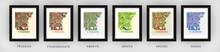 Load image into Gallery viewer, St Petersburg Florida Map Print - Full Color Map Poster