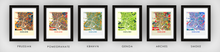 Load image into Gallery viewer, Oakland Map Print - Full Color Map Poster