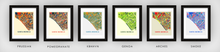 Load image into Gallery viewer, Santa Monica Map Print - Full Color Map Poster