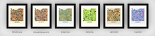 Load image into Gallery viewer, Jakarta Map Print - Full Color Map Poster