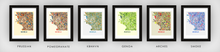 Load image into Gallery viewer, Manila Map Print - Full Color Map Poster