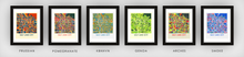 Load image into Gallery viewer, Salt Lake City Map Print - Full Color Map Poster