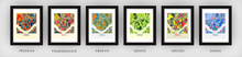 Load image into Gallery viewer, Seoul Map Print - Full Color Map Poster