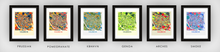 Load image into Gallery viewer, Valencia Map Print - Full Color Map Poster