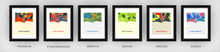 Load image into Gallery viewer, Port Stanley ON Map Print - Full Color Map Poster
