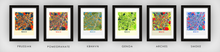 Load image into Gallery viewer, Waco Map Print - Full Color Map Poster