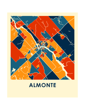 Charger l'image dans la galerie, Affiche cartographique de Almonte - Style Chroma