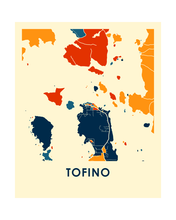Load image into Gallery viewer, Tofino Map Print - Full Color Map Poster