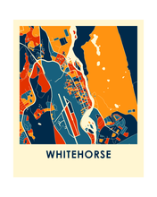 Load image into Gallery viewer, Whitehorse Map Print - Full Color Map Poster