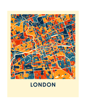 Load image into Gallery viewer, London Ontario Map Print - Full Color Map Poster