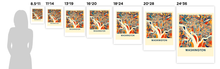 Load image into Gallery viewer, Washington Map Print - Full Color Map Poster