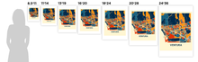 Load image into Gallery viewer, Ventura Map Print - Full Color Map Poster