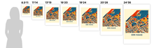 Load image into Gallery viewer, The Hague Map Print - Full Color Map Poster