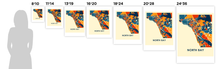 Load image into Gallery viewer, North Bay Ontario Map Print - Full Color Map Poster